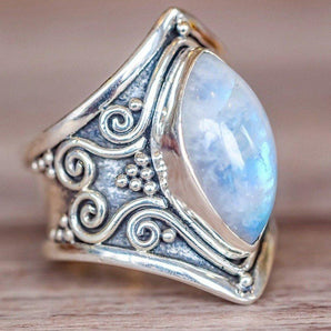 Bague goutte d'eau bohème