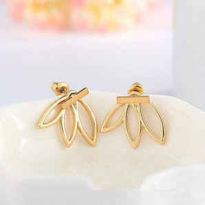 Boucles d'oreilles fleur de Lotus