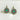 Boucles d'oreilles mandala zen fait main