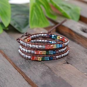 Bracelet  «Ancrage et Harmonie» des 7 chakras