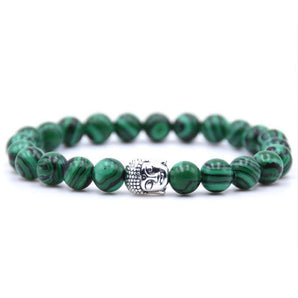 Bracelet bouddha en pierres