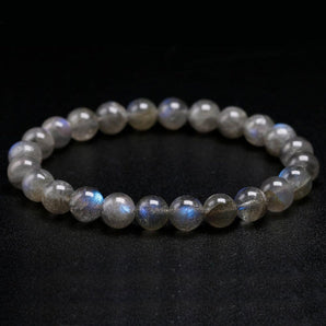 Bracelet du Thérapeute en Labradorite Grise