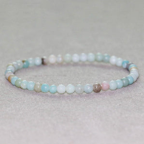 Bracelet en mini pierres d’Amazonite