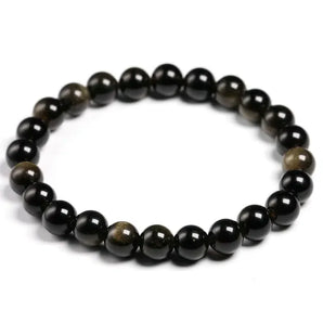 Bracelet en Obsidienne Oeil Celeste