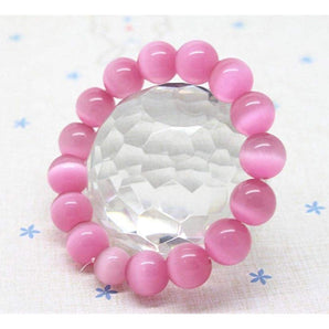 Bracelet en Opale Rose des Andes