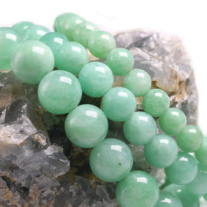 Bracelet «Purification de l'énergie» en Jade Vert de Birmanie