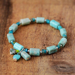 Bracelet séduction en Amazonite