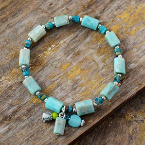 Bracelet séduction en Amazonite