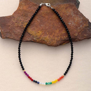 Collier «Equilibre et Harmonie» des 7 chakras