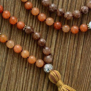 Mala «Paix et Harmonie» 108 perles en Agates