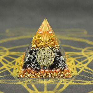 Orgonite, Pyramide de fortune