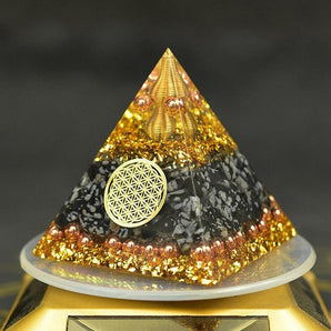 Orgonite, Pyramide de fortune