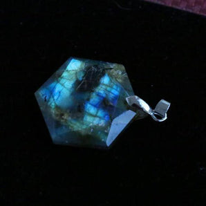 Pendentif en labradorite