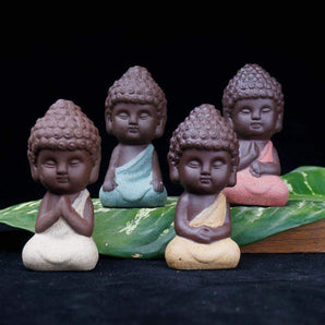 Superbes statuettes indiennes  « Tathagata »