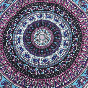 Tapis de méditation mandala